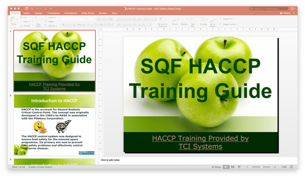 HACCP Training